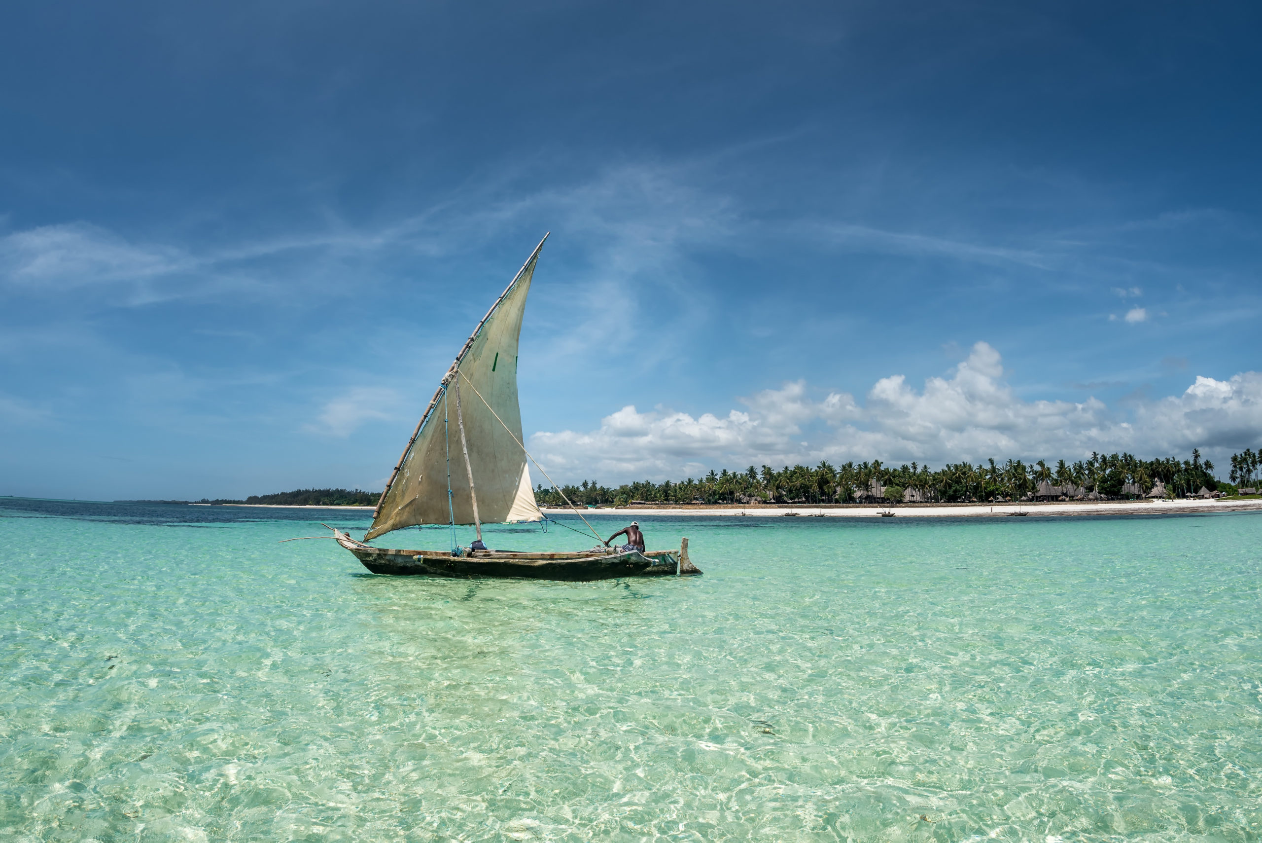 Zanzibar seascape Africa Diani Kenya beach